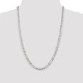 thumbnail image 2 of 925 Sterling Silver 5.75mm Close Link Flat Curb Chain 22 Inch, 2 of 5