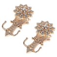 thumbnail image 4 of Large Curtain Hooks Intricate European Style Hanging Curtains For Office Managers Golden 1Pair, 4 of 4