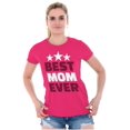 thumbnail image 4 of Cute Mothers Day Best Mom Ever Mommy Womens Fitted Plus Size Graphic Tee Brisco Brands 2X, 4 of 5