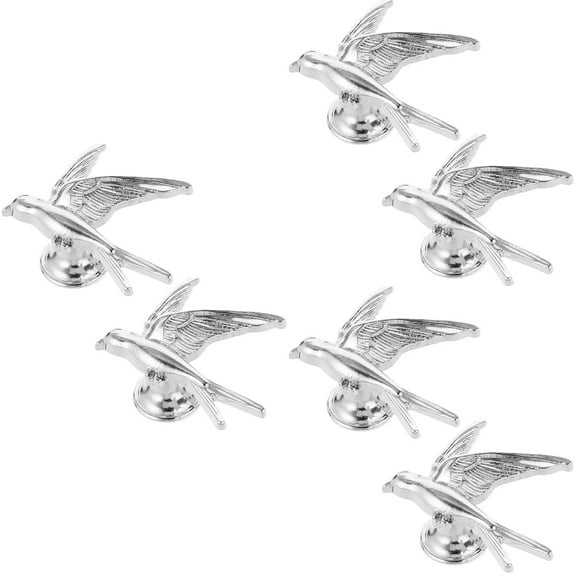 6 pcs  Cabinet Handles Decorative Door Knobs Interior Door Handle Bird Drawer Knobs