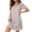 Gray# nightgowns for women, variant on Summer Nightgowns for Women Soft Cozy Short Sleeve Midi T Shirt Dress Breathable Casual Round Neck House Dress Beige Free Size
