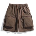 thumbnail image 4 of RFQWOVSR Mens Shorts Lightweight Loose Fit Cargo Shorts Athletic Casual 5 Inch Inseam Utility Pocket Outdoor Shorts XXXXXL, 4 of 5