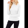 thumbnail image 2 of Camisetas de Larga para Mujer, Ropa Interior Térmica Básica de Otoño, Ropa de Invierno 2025 L, 2 of 9