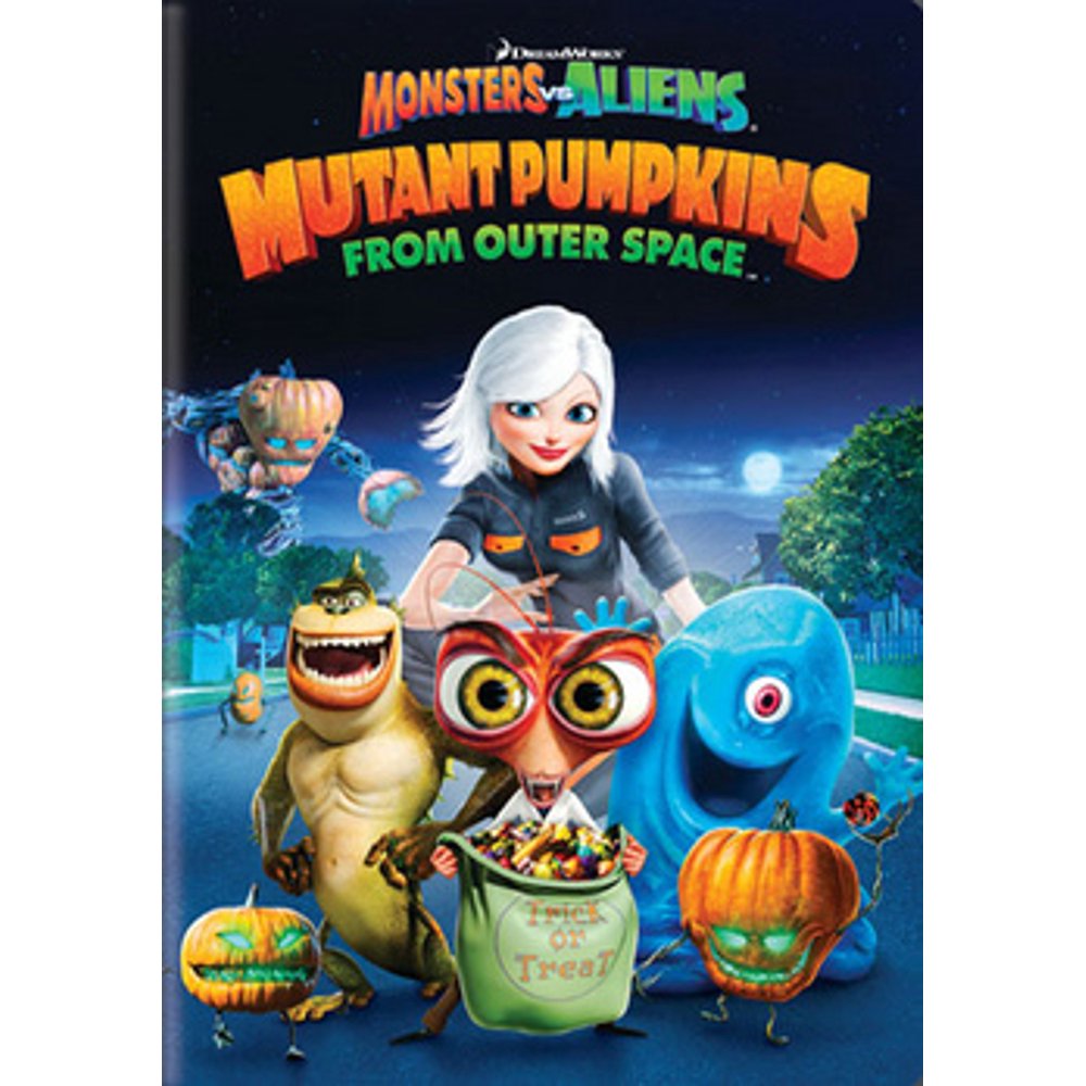 Monsters Vs Aliens Mutant Pumpkins From Outer Space Dvd