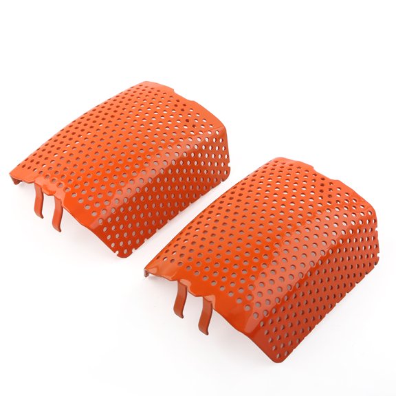 NS Orange Motorcycle Front Caliper Screen Inserts 42054-05 Fit For H-D V-Rod Models 2006-2019, Touring Models 2008-2019 2pcs