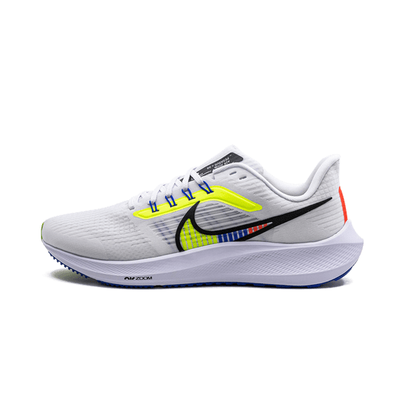 NIKE MENS Air Zoom Pegasus 39 PRM "White Volt Racer Blue" DX1627 100 DX1627 100 from Stadium Goods