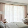 thumbnail image 2 of Transparent Curtain,2PCS Fashion Living Room Curtains Window Treatments Breakthrough Technology, 2 of 8