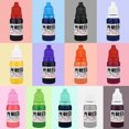 thumbnail image 2 of 1pc 10ml Inkpad Flash Refill Fast Drying Stamping Ink Photosensitive Stamp Oil Gift Accessories For Rubber Stamp Office Wedding coffee, 2 of 6
