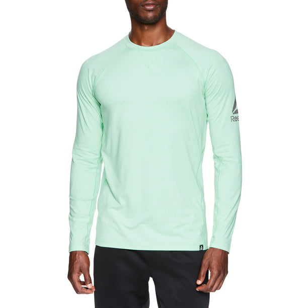Reebok Men's and Big Active Long Sleeve Warm-Up Training up to Size 3XL - Walmart.com
