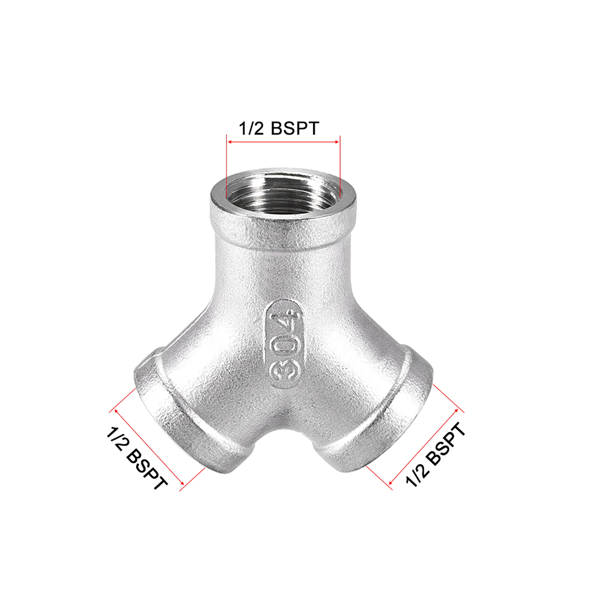 1/2” BSPT Female Threaded Union Stainless Steel 304 Cast Pipe Fitting Class 150 
