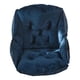 thumbnail image 2 of Cojín de silla trasera Cojín de silla de respaldo de asiento suave y cálido para sillas de hogar al aire libre Azul CUTICAT Cojín del asiento, 2 of 6