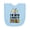 AE-Light Blue, variant on Inktastic I'm with a Bunch of Fools with Jester Hat April Fools Day Newborn Bib