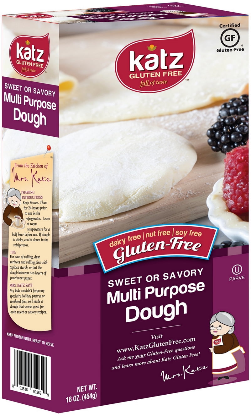 Katz Gluten Free All Purpose Dough, 16 Ounce, (1 Pack) by Katz Gluten Free