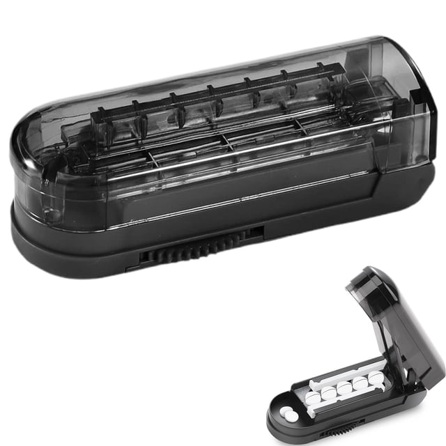 Cqxid Storage Rack Under $10 Home & Garden Food Storage Cutter Splitter For Cutting Small Or Large In Half With Guard Slicer Vitamin Divider Cutting Cleanly