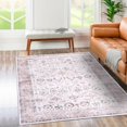 thumbnail image 2 of Ultra Soft Touch Durable Transitional Ivory Grey Indoor Area Rug Carpet for Living Room, Bedroom, Kids Room, Hallway and Dining Room, 2 of 7