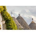 thumbnail image 2 of Wilson, Emily 24x17 Black Ornate Wood Framed with Double Matting Museum Art Print Titled - Italy-Apulia-Metropolitan City of Bari-Alberobello Trulli houses, 2 of 4