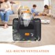 thumbnail image 3 of Bolso de transporte para perros Bolsa de salida para mascotas de gran capacidad Transpirable Oxford Suministros para mascotas Hugtrwg Para estrenar, 3 of 8