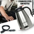 thumbnail image 2 of Generic Stainless Steel Electric Car Kettle Portable Electric Pot for Hot Water, Coffee, Tea, 2 of 8