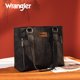 thumbnail image 2 of Bolso de mano Wrangler WG78-G8317BK para mujer tipo cuero, 2 of 6