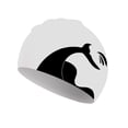 thumbnail image 1 of Gorros de natación de silicona para cabello largo, gorros de natación con orejas cubiertas, gorros de natación impermeables flexibles Jormftte CPB-DE-SSW433-3, 1 of 5