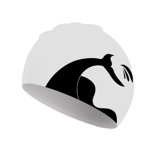 Gorros de natación de silicona para cabello largo, gorros de natación con orejas cubiertas, gorros de natación impermeables flexibles Jormftte CPB-DE-SSW433-3