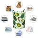 thumbnail image 4 of Fotbe Green Avocado Cesto de Ropa con Asas, Cesto Impermeable de Gran Capacidad, Bolsa de Lavado para Dormitorio, Cesto de Ropa con Ruedas y Asas-Small, 4 of 6