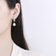 thumbnail image 5 of Pendientes para Mujer, Regalos para Mujer Pendientes Con Perlas Y Lleno De Circonio Temperamento Pendientes De Borlas Para Mujer unos pendientes, 5 of 5