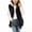Black, variant on UQJfacai Girls Fleece Jacket Kids Color Block Zip Up Fall Jackets Casual Outerwear Long Sleeve Hooded Winter Coat with Pockets 5-14 Years