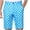 Sky Blue, variant on Akafmk Summer Men Casual Shorts Business Large Size Loose Fitting Straight Leg Work Shorts Straight-Leg Flat Front Suit Shorts, Sizes M-3XL