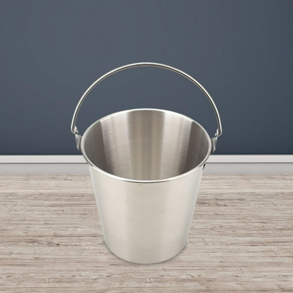 Cubo de Almacenamiento Perfecl Cubeta de Hielo Acero Inoxidable 1000ML Plata