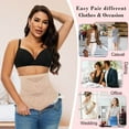 thumbnail image 6 of Beauty Body Shapewear Tummy Control Underwear for Women High Waisted Girdle Body Shaper Butt Lifting Panties, 6 of 6