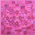 thumbnail image 1 of Ahgly Company Indoor Square Southwestern Pink Country Area Rugs, 3' Square, 1 of 4