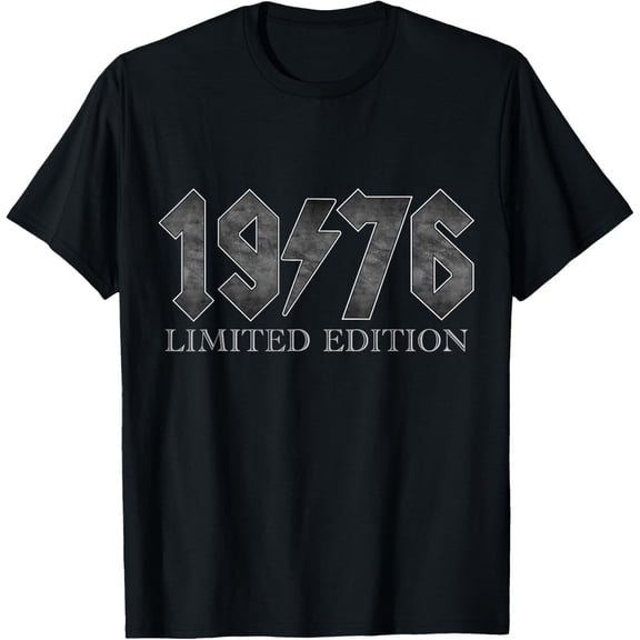 Vintage 1976 Classic 50 Years Old Bday 50th Birthday Rock unisex T-Shirt