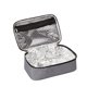 thumbnail image 5 of Bolsa de almuerzo pequeña de estilo natural, mini bolsa térmica portátil con aislamiento térmico, lonchera hecha de poliéster 600D duradero (gris), 5 of 5