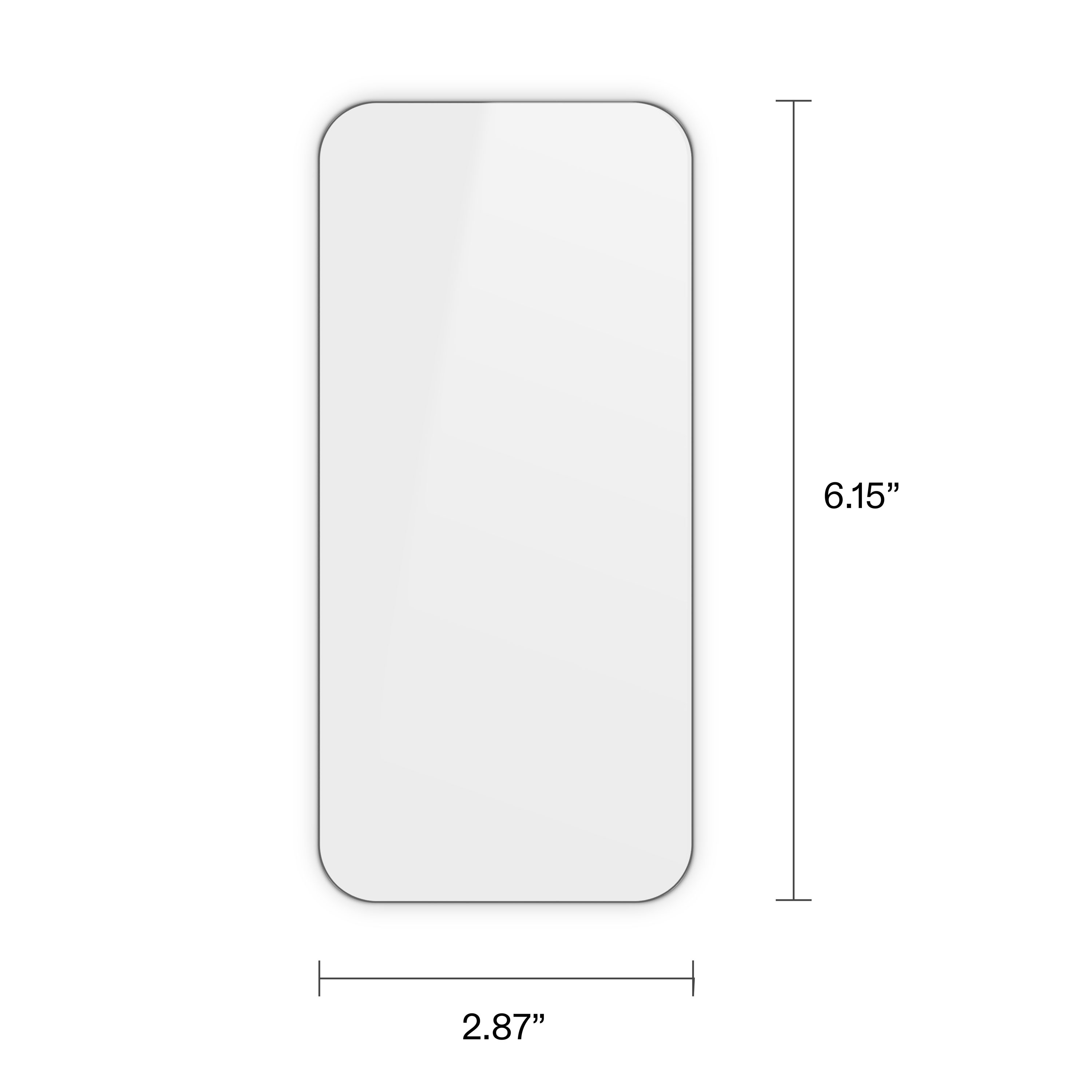 onn Corning Glass Screen Protector for iPhone 16 Plus photo 8
