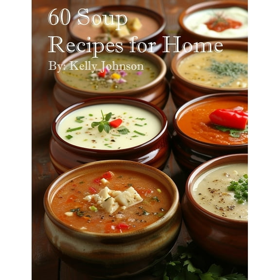 60 Soup Recipes for Home, (Paperback)