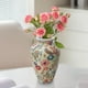 thumbnail image 4 of Jarrón, florero, florero tridimensional, jarrón de rompecabezas, arreglo floral para sala de estar, decoración, relleno de agua para inserción de flores, botella de rompecabezas, 4 of 5