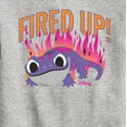thumbnail image 3 of Frozen 2 - Fired Up - Toddler And Youth Crewneck Fleece Sweatshirt, 3 of 5