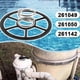 thumbnail image 2 of Junta de Filtro 272409 Resorte de Compresión 272400 para Filtro de Piscina Desviador de Válvula Multipuerto HiFlow de 2 Pulgadas (2 Unidades), 2 of 5