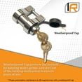 thumbnail image 3 of InfiniteRule Security 61112 | Trailer Latch Lock for Up to 1-5/8" Wide Trailer Coupler Latch - (11/16" Depth), 3 of 3