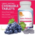 thumbnail image 4 of Zahler Kids Melatonin 1mg Chewable, Fast-Acting Sleep Support Supplement for Children, Kosher, Delicious Grape Flavor, 120 Chewable Tablets…, 4 of 6