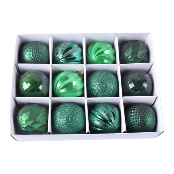 12Pcs Christmas Balls Baubles Party Xmas Tree Decorations Hanging Ornament Decor