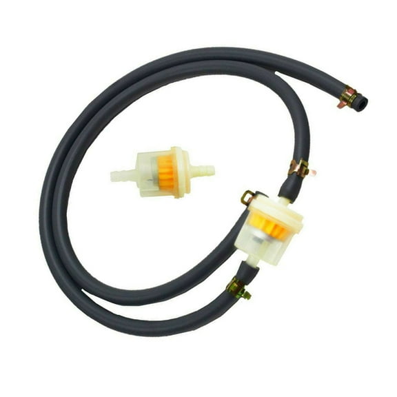 LisFaxbo Fuel Line Hose Kit For ATV Motorcycle Lawn Mower Briggs&Stratton John Deere Craftsman Engine Replacement B&S 691035 395051R
