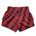 thumbnail image 2 of Fairtex Slim Cut Muay Thai Boxing Shorts - BS1919 (Stealth Red, Large), 2 of 6