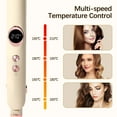 thumbnail image 3 of Hair Straightener Curler, 2-in-1 Ionic Electric Flat Iron for Straightening Curling Hair,Curling Iron Flat Iron Hair Straightening,Flat Iron Hair Straightener, Hair Styling Tools,White, 3 of 15