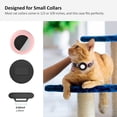 thumbnail image 2 of Soporte para Collar de , para Air Tag Collar Holder Compatible con GPS Tracker, Paquete de 2 Fundas Negro y Rosa, 2 of 7