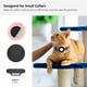 thumbnail image 2 of Soporte para Collar de , para Air Tag Collar Holder Compatible con GPS Tracker, Paquete de 2 Fundas Negro y Rosa, 2 of 7