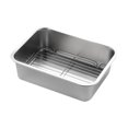 thumbnail image 4 of Baoblaze Baking Pan with Wire Rack Plate Cooling Rack for Buffet Kitchen Home 36x27x10cm, 4 of 8