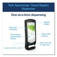 thumbnail image 2 of Tork 6332000 9.25 in. x 9.25 in. x 24.5 in. Xpressnap Stand Napkin Dispenser - Black, 2 of 7