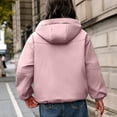 thumbnail image 5 of Fewfanhot Women's Clothing Winter Cropped Waterproof Short Warm Quilted Jacket Puffy Bubble Coat Outerwear, 5 of 9